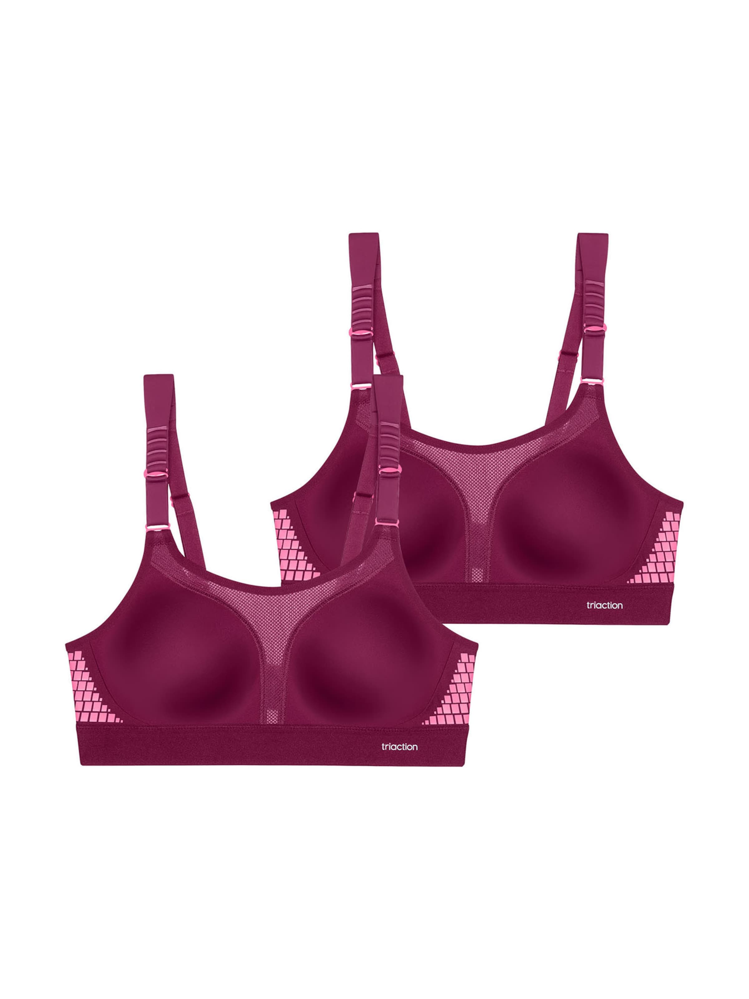 Medium Support Soutien-gorge ' Triaction Extreme Lite ' TRIUMPH en violet : devant