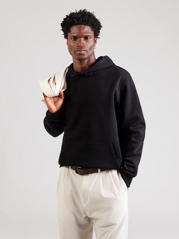 Les Deux - Sudadera 'Norregaard' en negro: frente