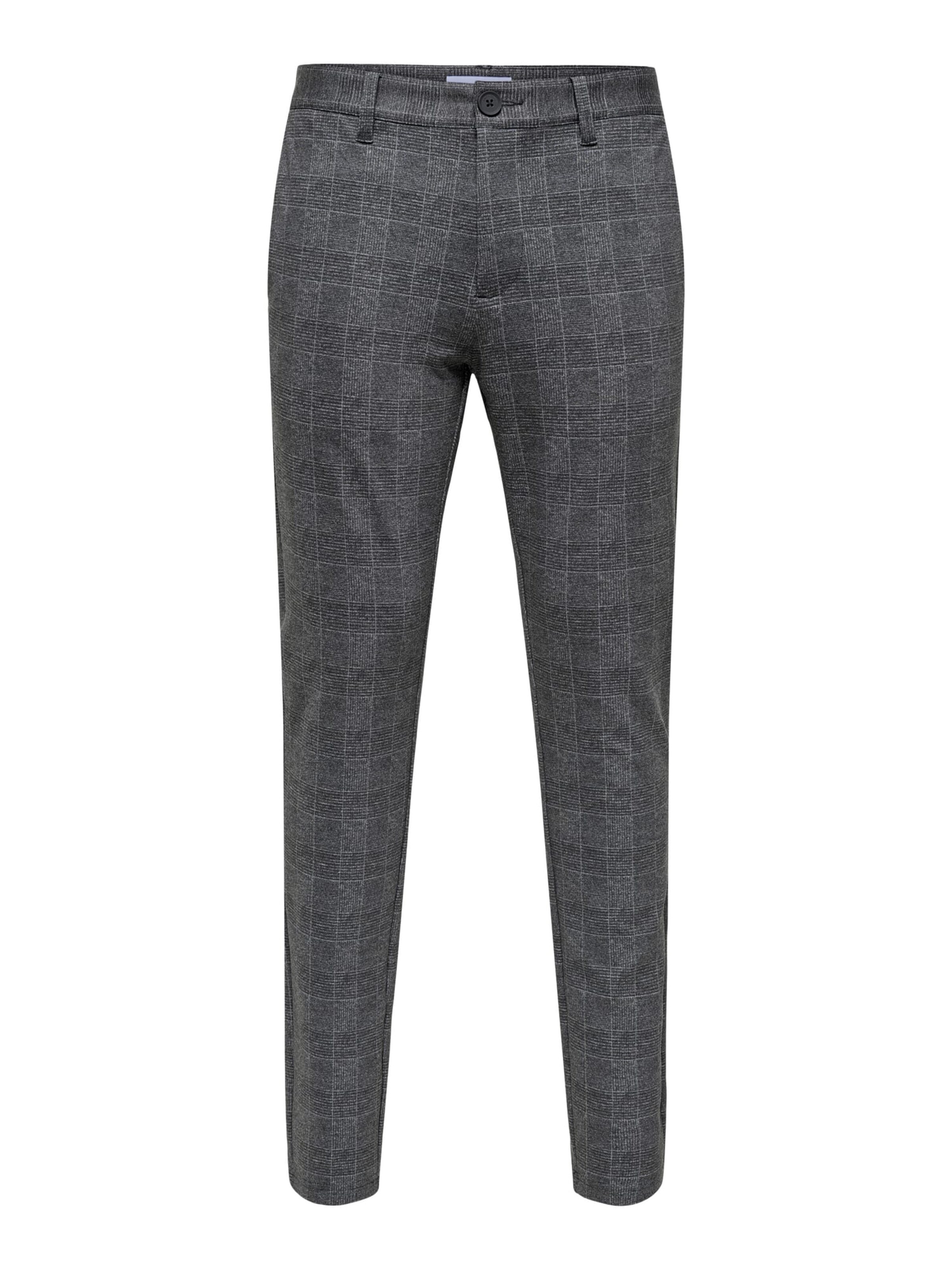 Only & Sons Baggy Trousers 'MARK' in Black: front