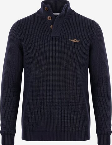 Aeronautica Militare Pullover 'Maglione' in Blau: Vorderseite
