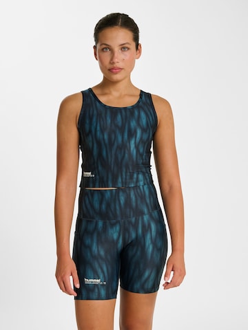 Haut de sport 'Hiit Intensity' Hummel en bleu : devant