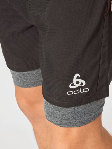 Regular Pantaloni sport de la ODLO pe negru