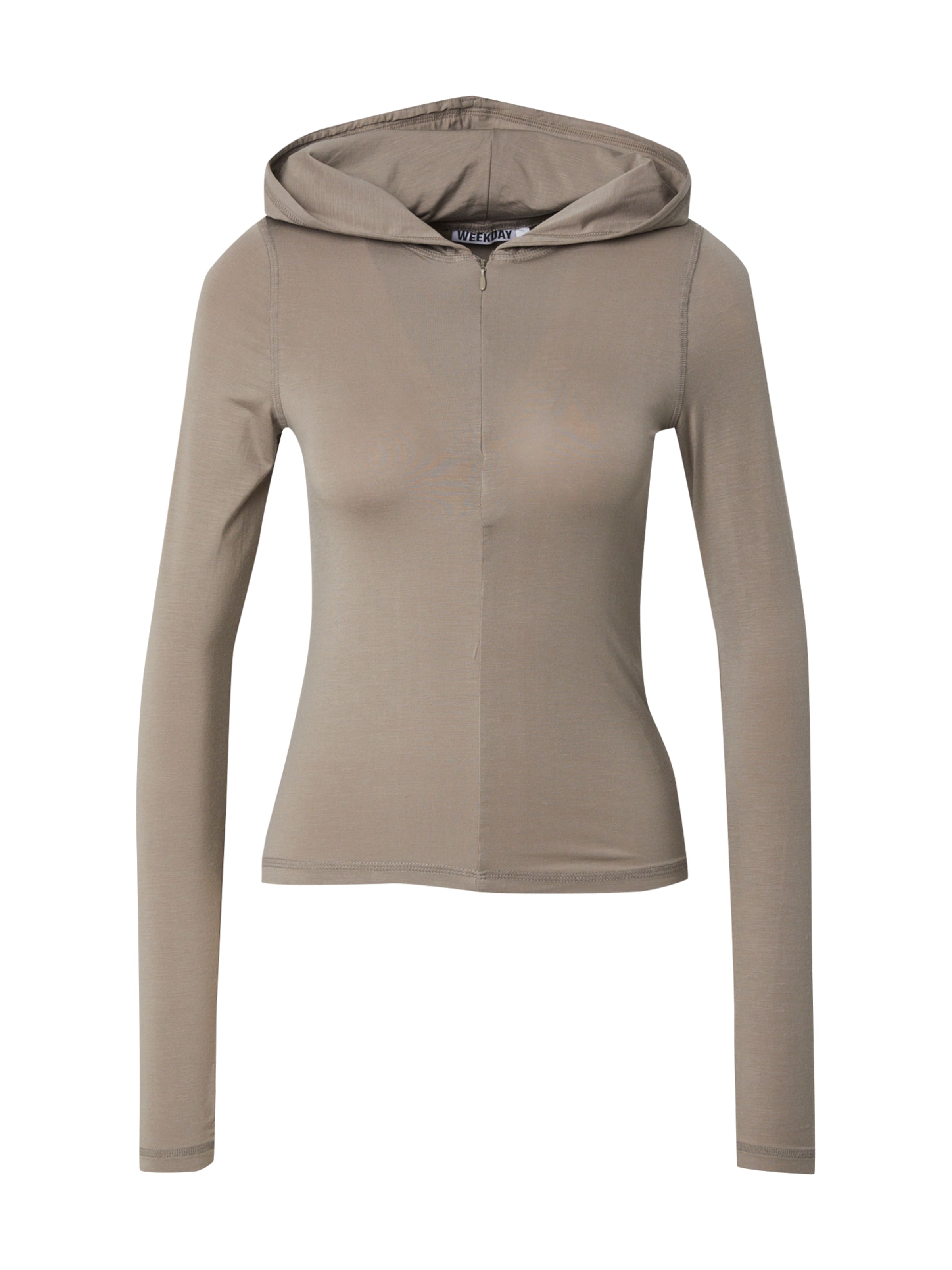 WEEKDAY - Camiseta 'Elinor' en marrón: frente