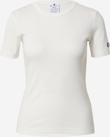 T-shirt Champion Authentic Athletic Apparel en blanc : devant