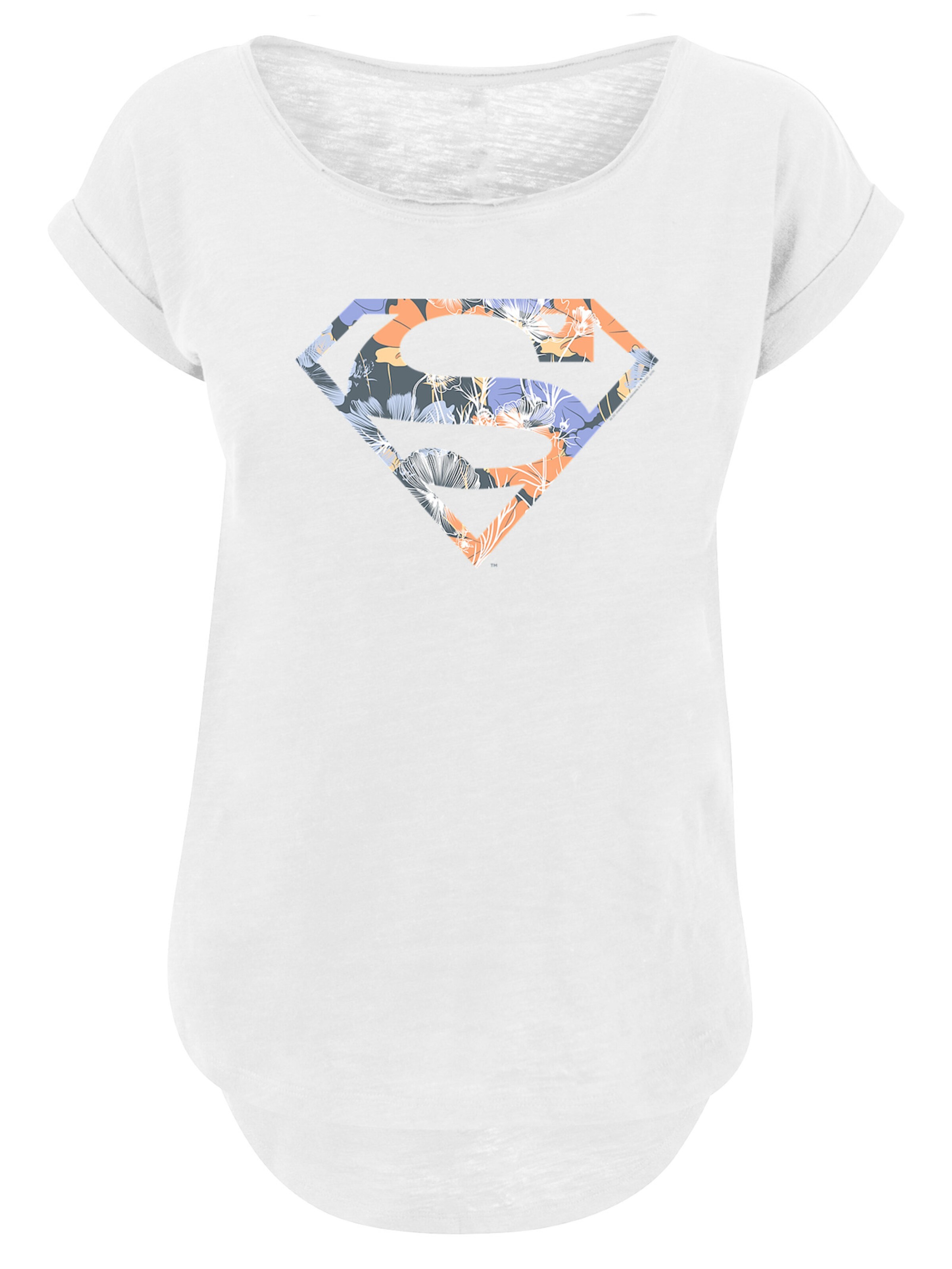 F4NT4STIC Shirt 'Superman' in White: front