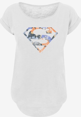 T-shirt 'Superman' F4NT4STIC en blanc : devant