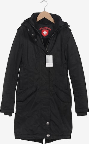 Wellensteyn Mantel S in Schwarz: Vorderseite