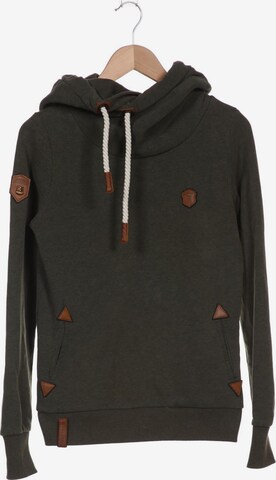 naketano Sweatshirt & Zip-Up Hoodie in M in Green: front