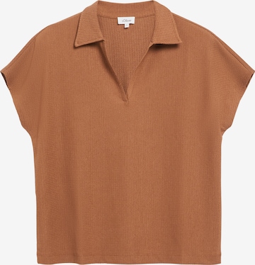 s.Oliver Shirt in Brown: front