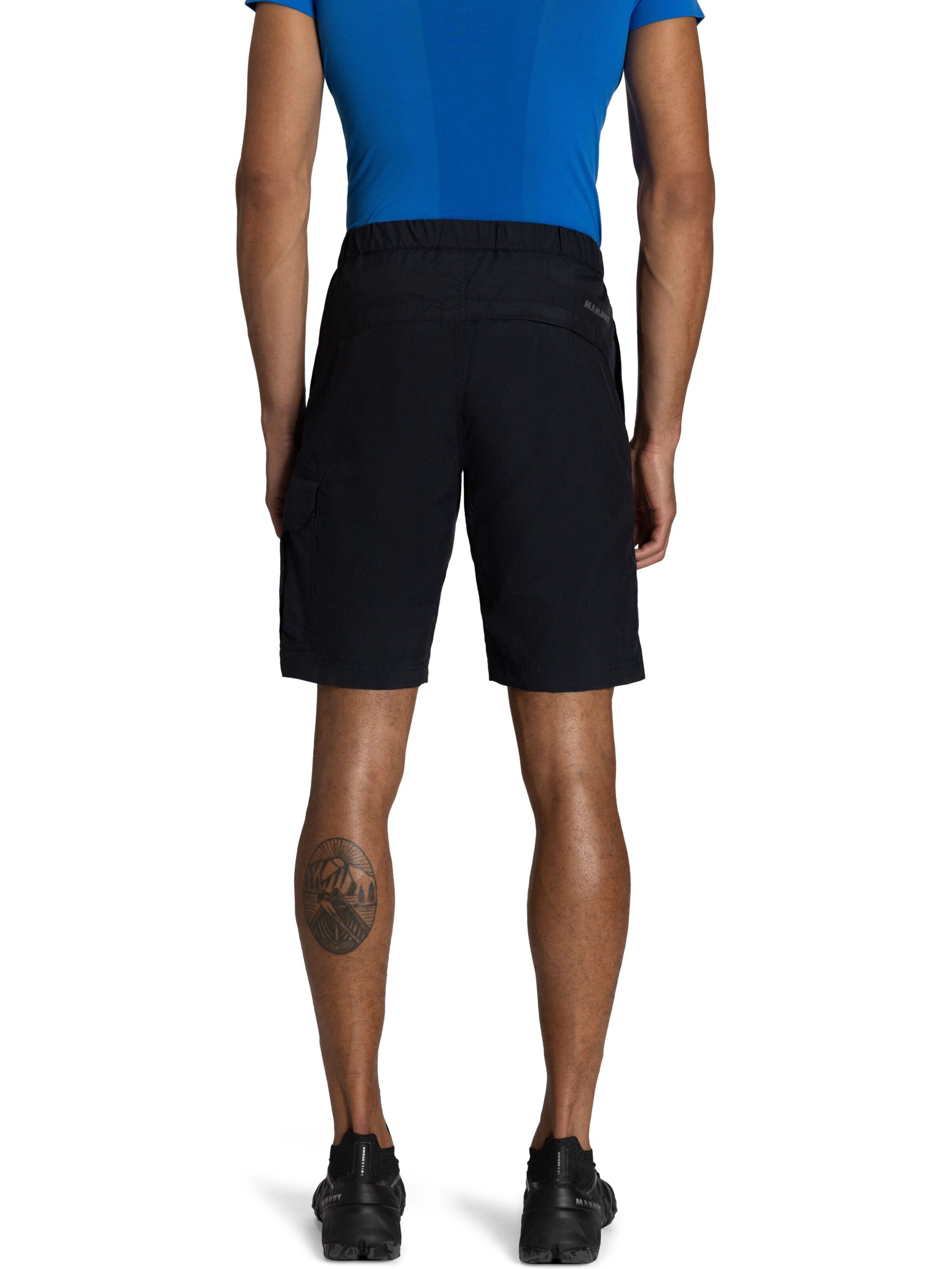 MAMMUT Regular Outdoor Pants in Black