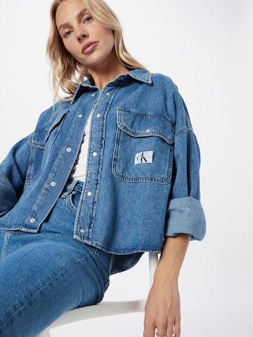 Calvin Klein Jeans Between-Season Jacket in Blue