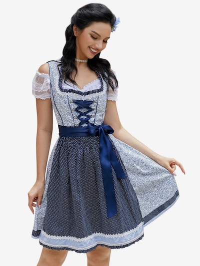 Yesfashion Dirndl in 42 in Blue, Item view