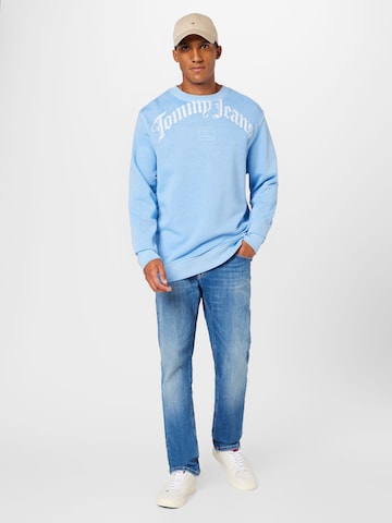 Tommy Jeans Sweatshirt 'GRUNGE' in Blau