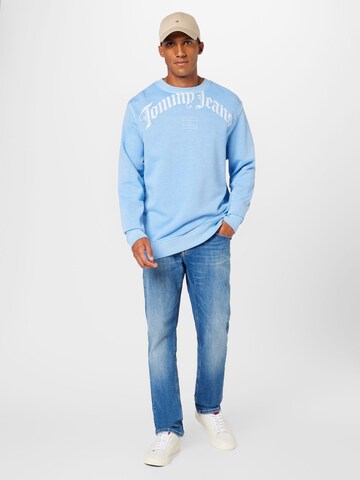 Tommy Jeans - Sweatshirt 'GRUNGE' em azul