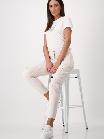 monari Tapered Cargo Pants in Beige