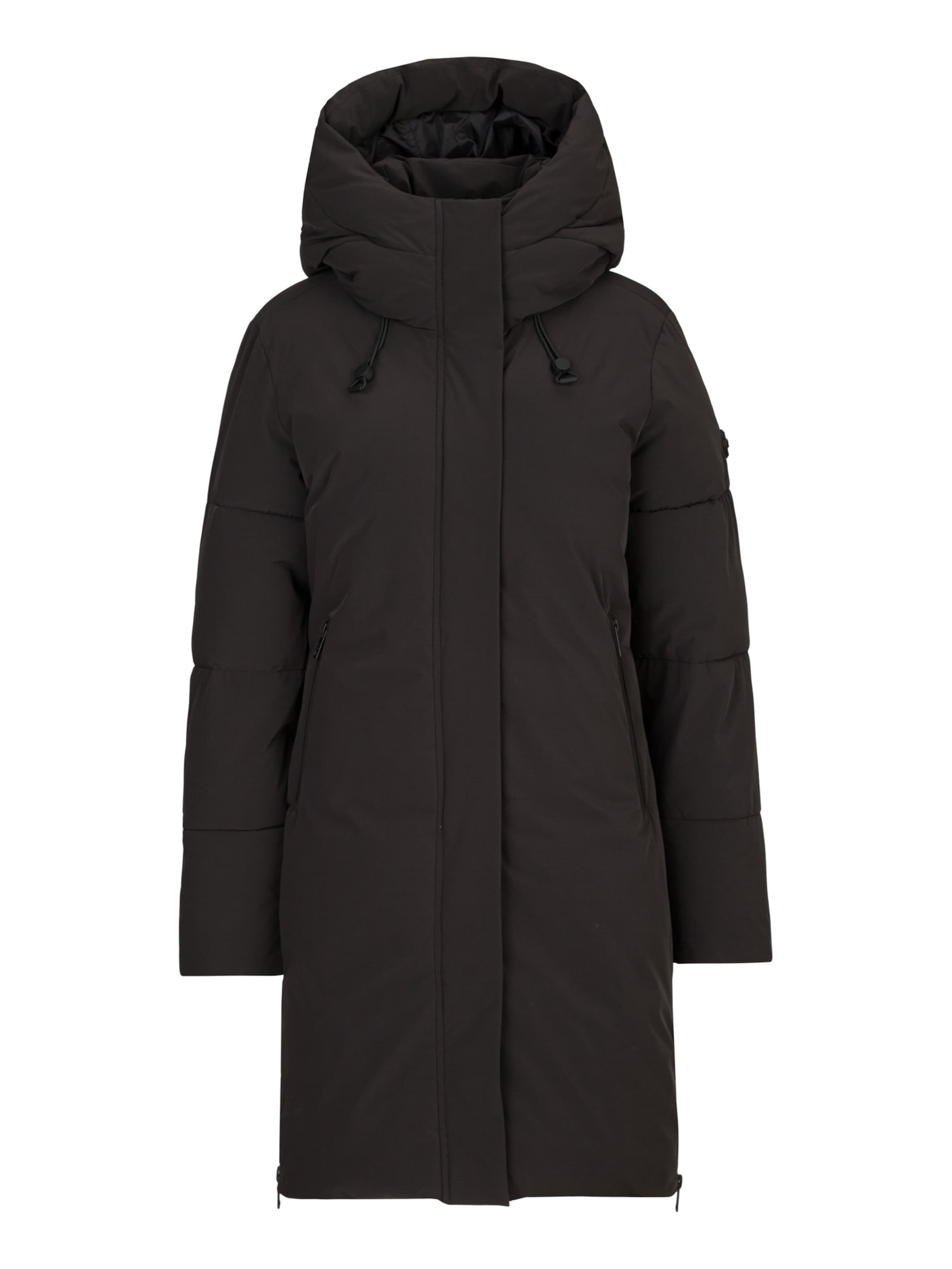 19V69 ITALIA Winter coat 'Evita' in Black: front