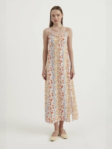 Hiccup - Vestido de verão em mistura de cores: frente