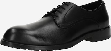 Chaussure à lacets 'Tayil-L' BOSS en noir : devant