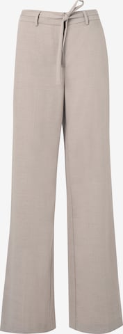 MSCH COPENHAGEN Wide Leg Hose 'Marceli' in Grau: Vorderseite