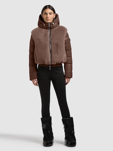 khujo Jacke 'Onika' in Bronze