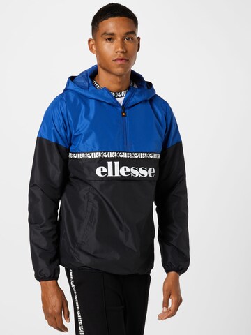 About You x Ellesse Between-Season Jacket 'Benilo' in Black: front