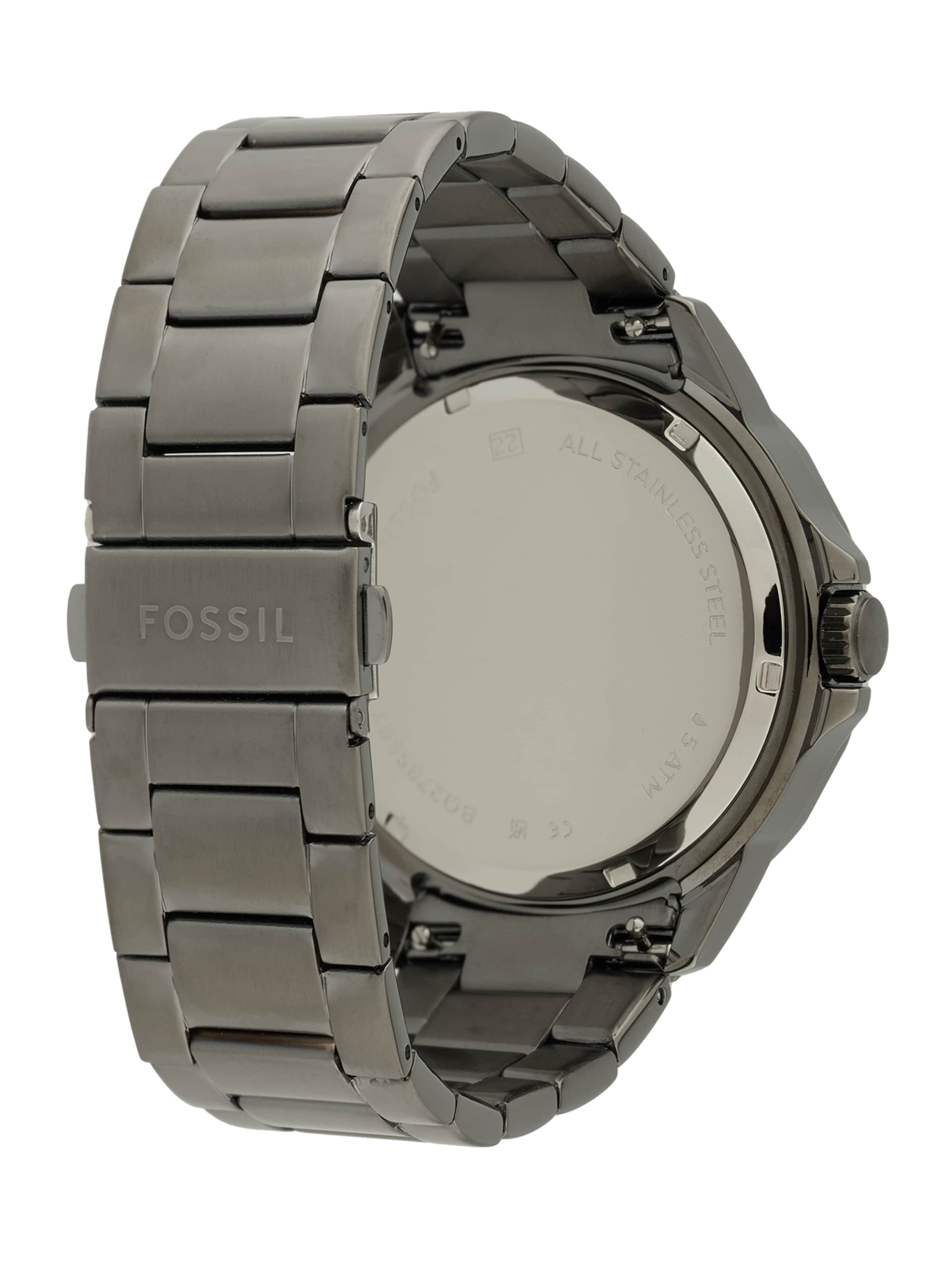 Ceasi digital 'BANNON' de la FOSSIL pe gri: spate