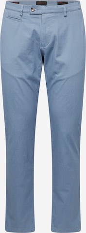 bugatti - Slimfit Pantalón chino en azul: frente