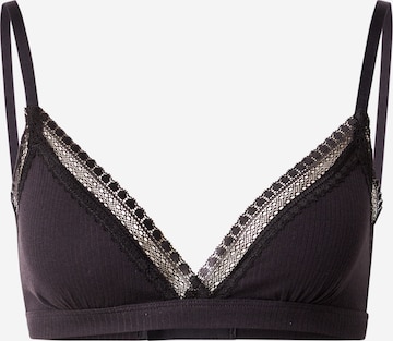 Sutien 'GO' de la SLOGGI pe negru: față