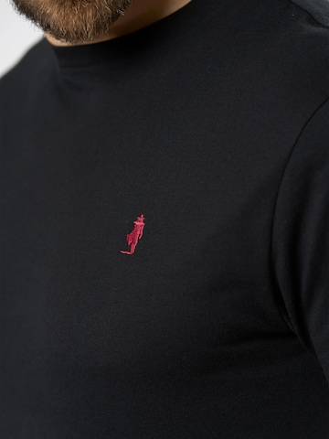 Coupe regular T-Shirt 'Texas' MCS en noir