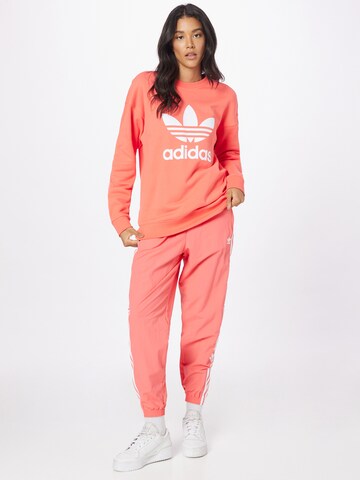 Felpa 'Trefoil' di ADIDAS ORIGINALS in arancione