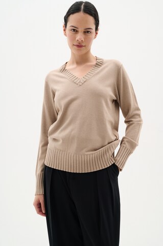 Pull-over InWear en beige : devant
