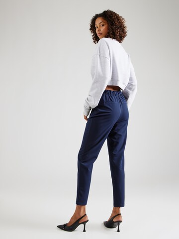 VERO MODA Ozke Hlače z naborki 'AVA' | modra barva