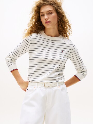 TOMMY HILFIGER Свитер в Белый: спереди
