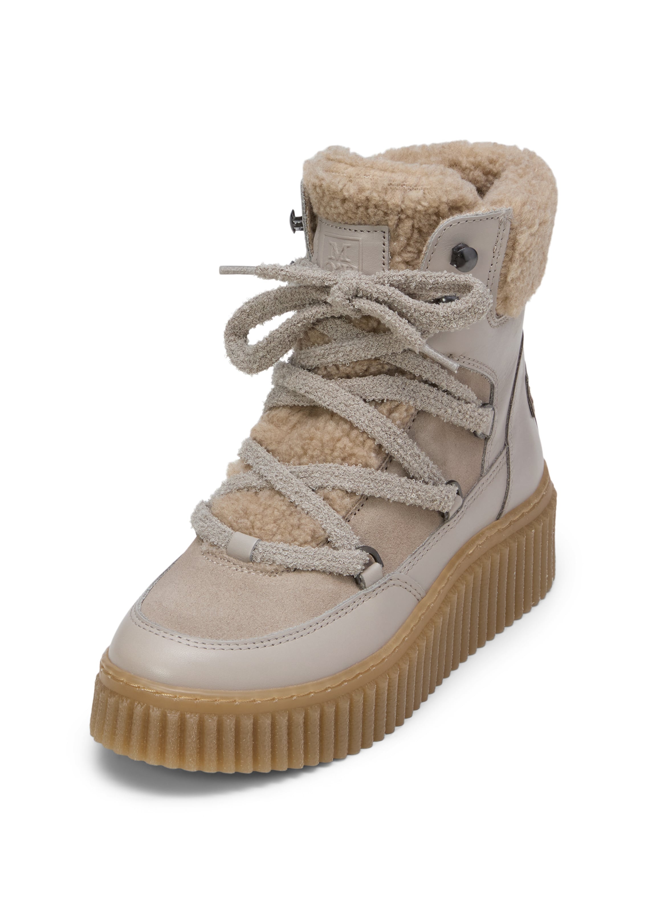 Marc O'Polo Snow boots 'Bianca' in Beige: front