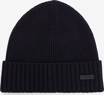 BOSS - Gorra 'Fati' en azul: frente