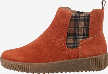 Rieker Chelsea Boots in Orange