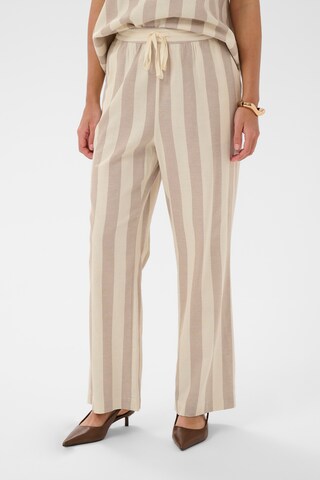 CULTURE Loosefit Broek in Beige