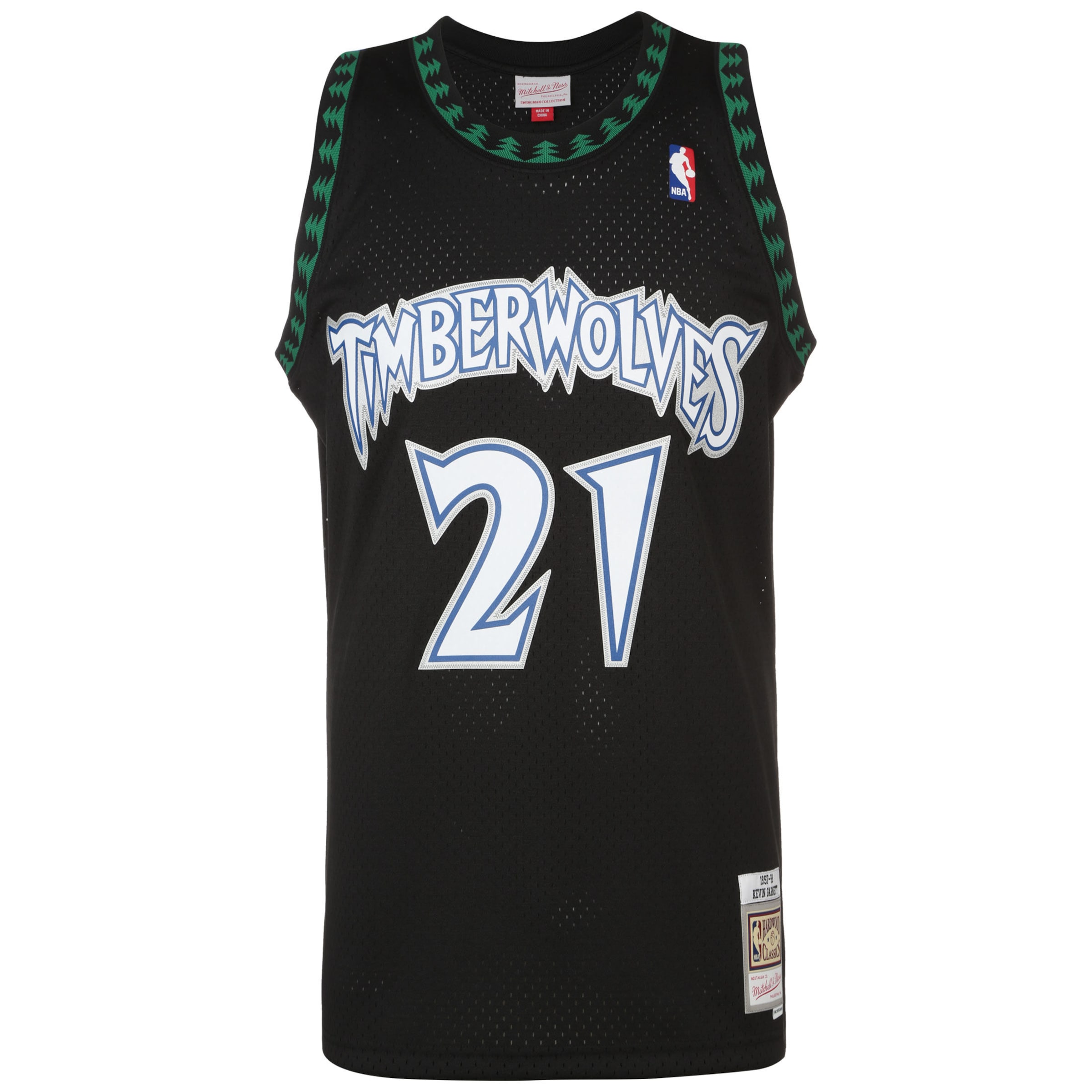 Mitchell & Ness Jersey 'NBA Minnesota Timberwolves Kevin Garnett' in Black: front