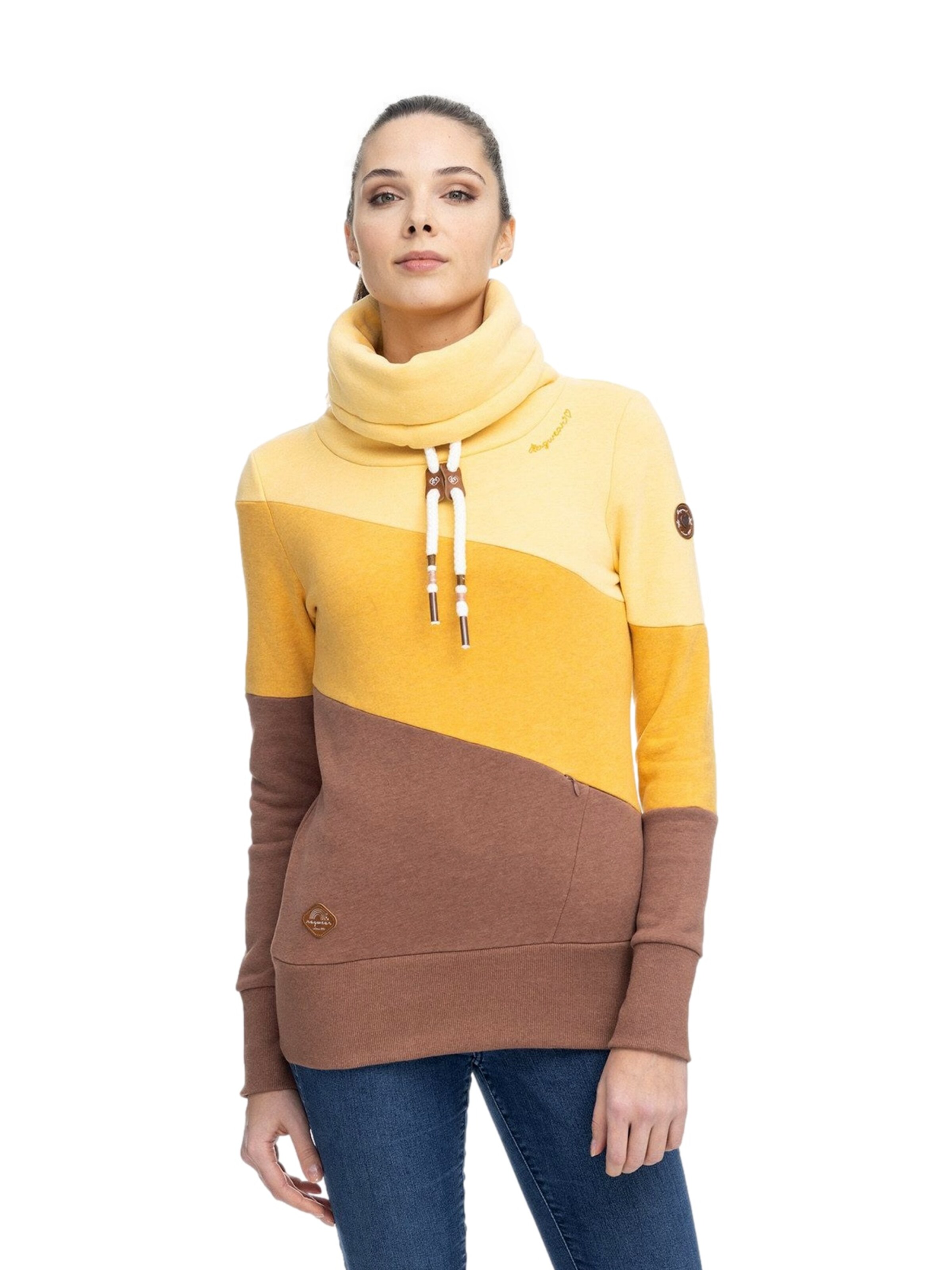 Ragwear Dressipluus 'Rumika', värv kollane: eest vaates