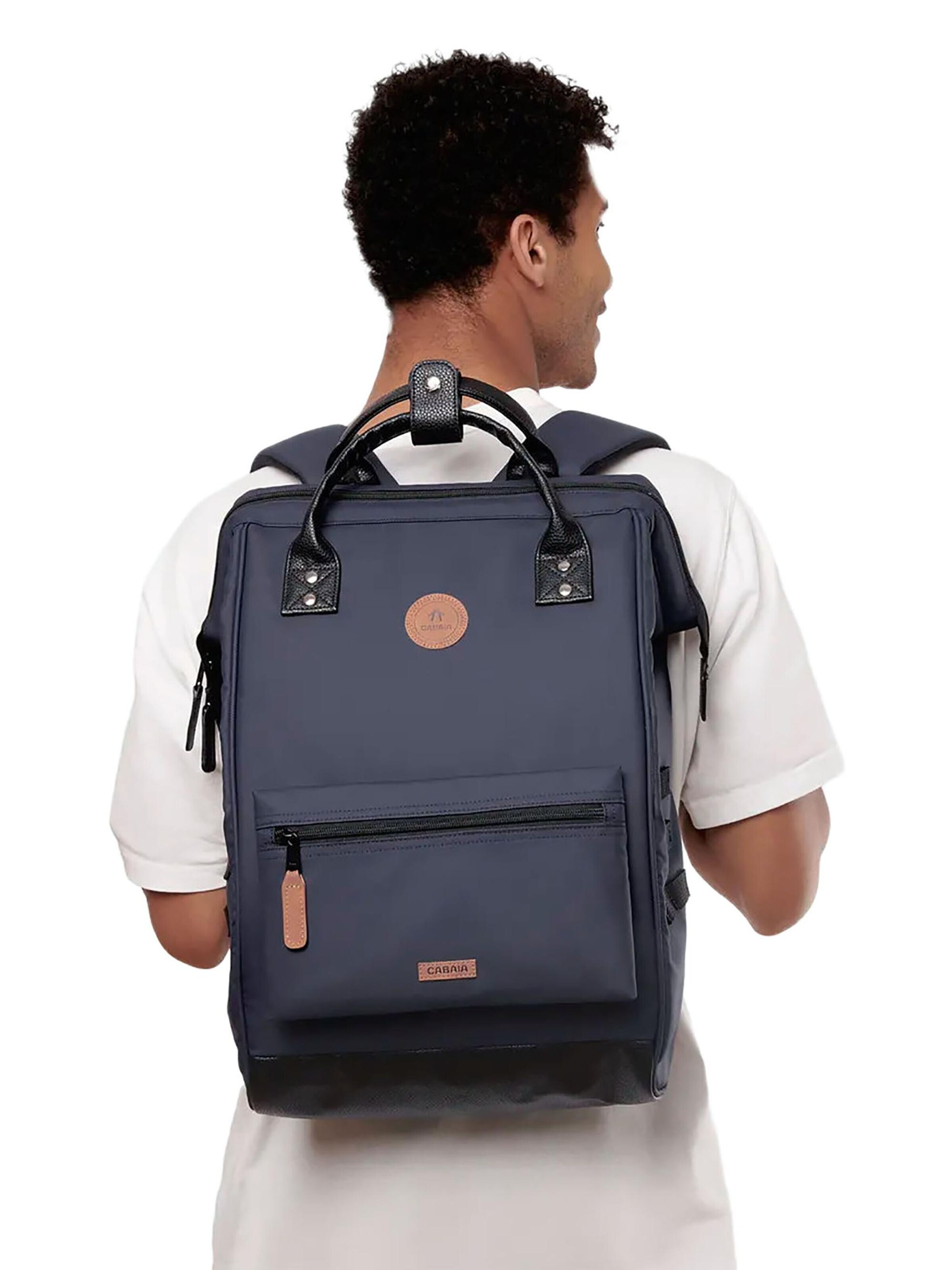 Cabaia Backpack 'Pau L' in Blue: front