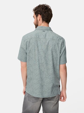 CAMEL ACTIVE Regular Fit Kurzarmhemd mit Brusttasche in Blau