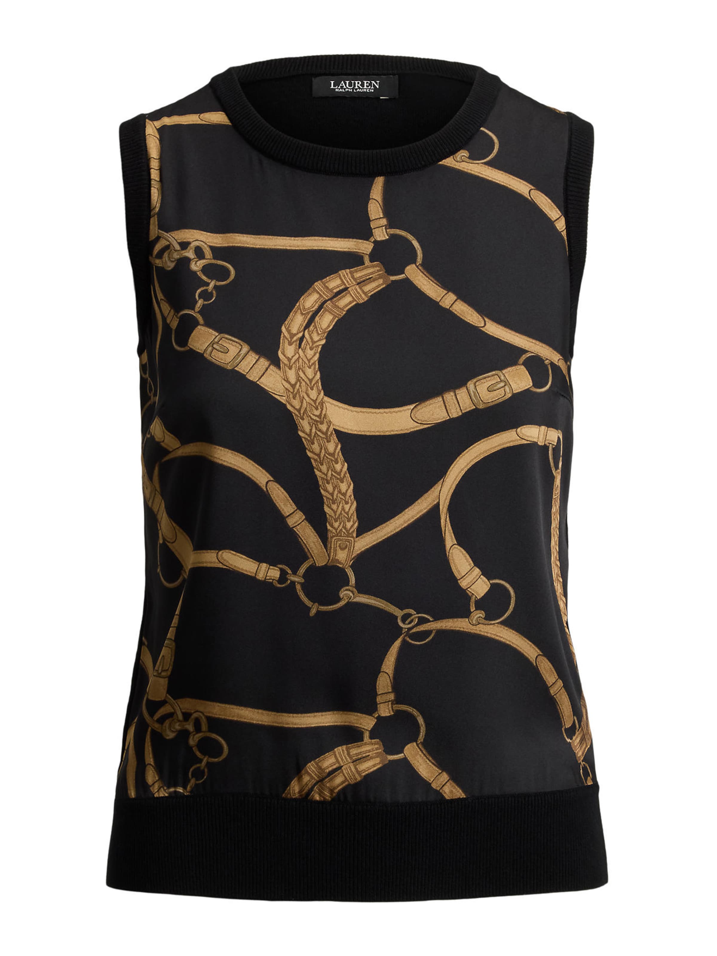 Pull-over Lauren Ralph Lauren en noir : devant
