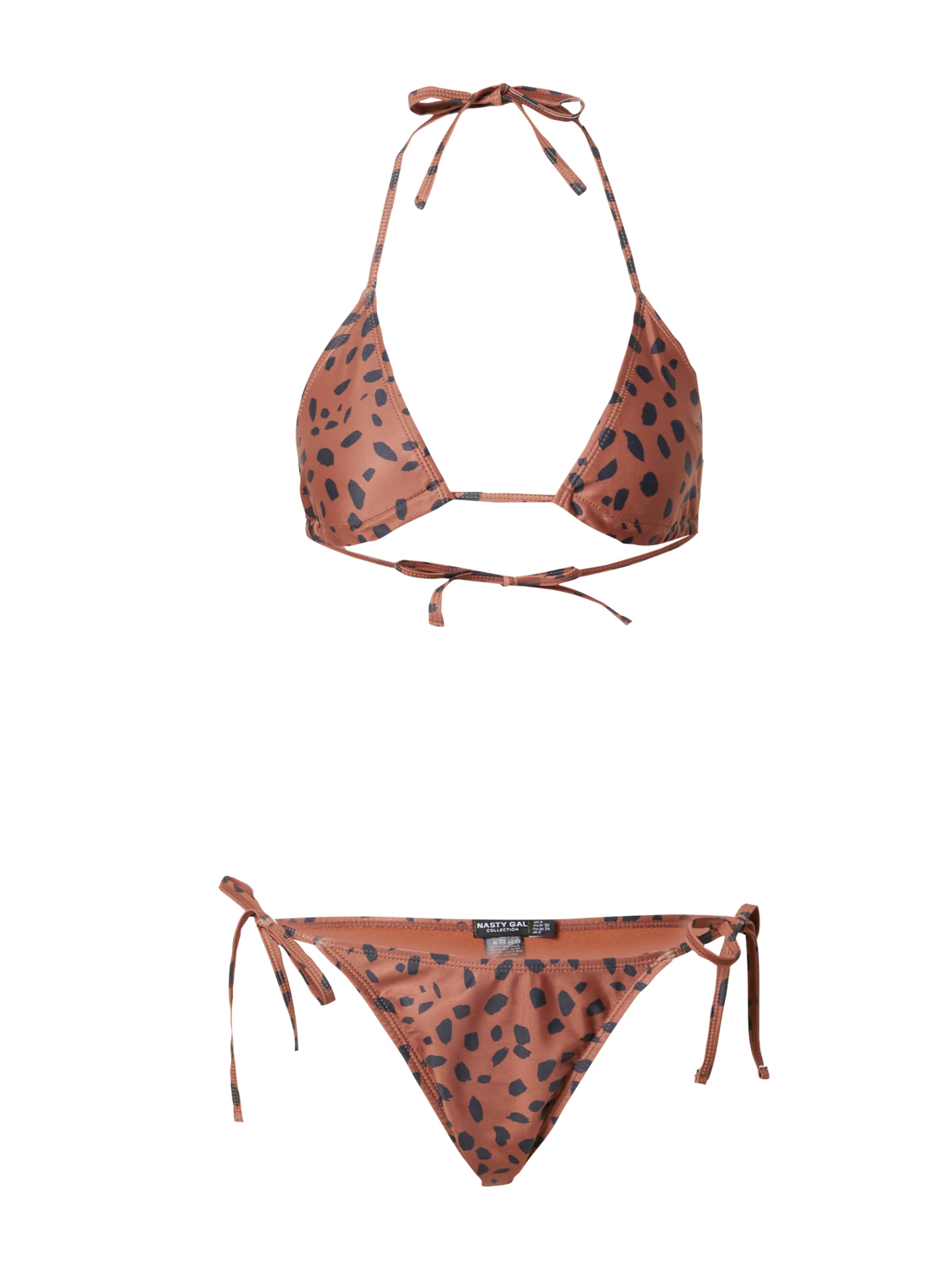 Triangle Bikini Nasty Gal en orange : devant