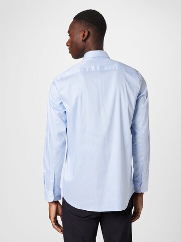 ETERNA Slim Fit Skjorte i blå