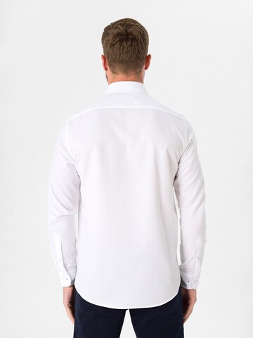 Dandalo Regular Fit Hemd in Weiß