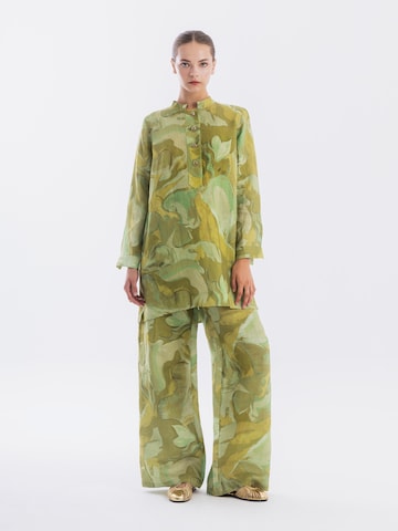 Tunica di Haris Cotton in verde: frontale