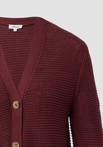 s.Oliver Strickjacke in Rot