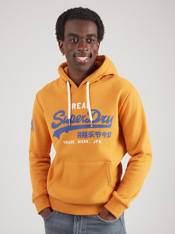 Superdry & Co Mikina 'CLASSIC' - Oranžová: predná strana