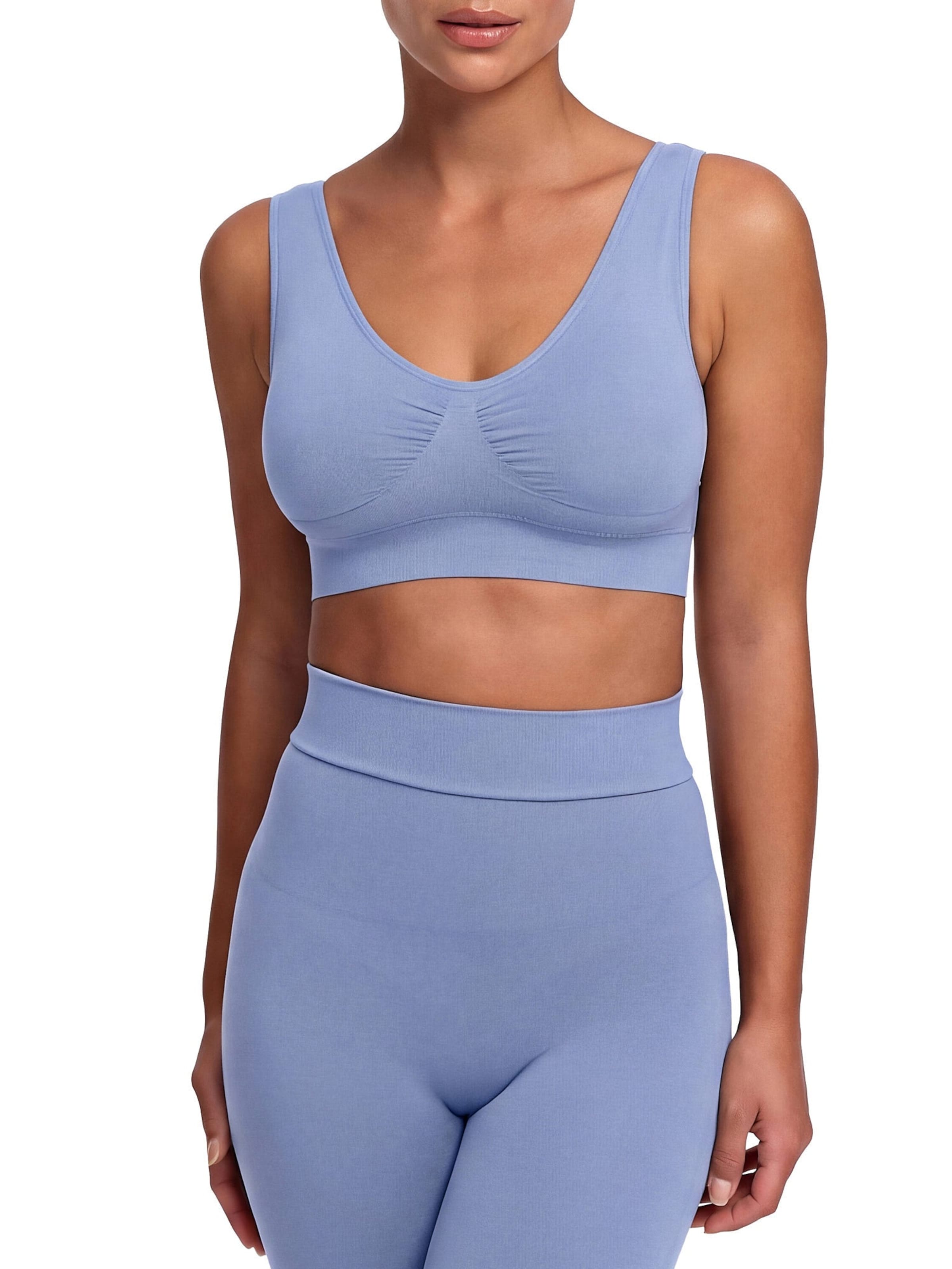 Bustier Soutien-gorge 'Comfy Bra' cfab by creamy fabrics en violet : devant