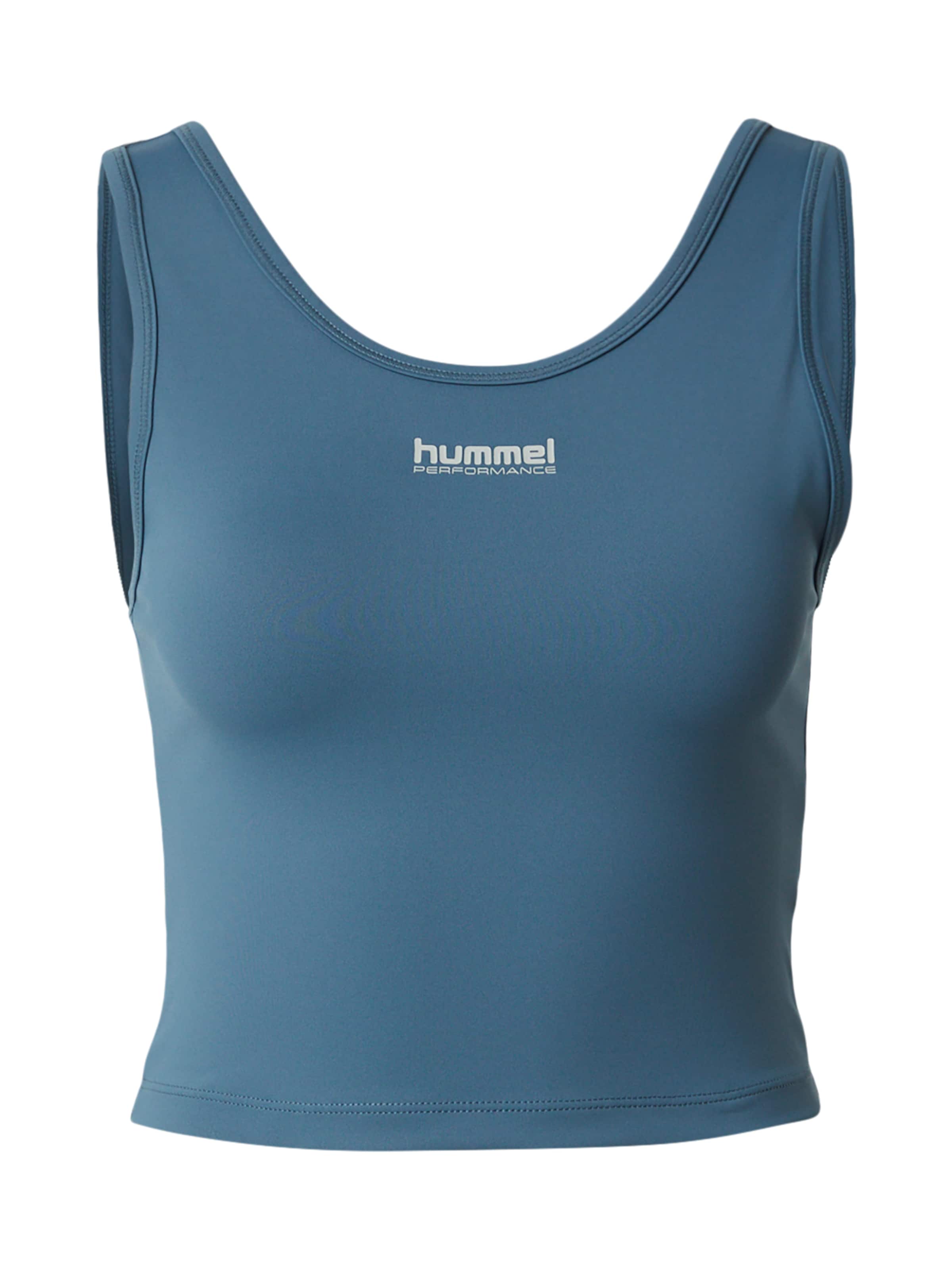 Hummel Sporttop 'Hiit Intensity' in Blauw: voorkant
